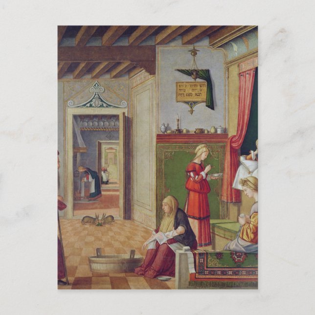 Virgin, 1504-08 vykort (Framsida)