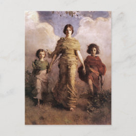 Virgin 1893 Abbott Handerson Thayer Helg Vykort