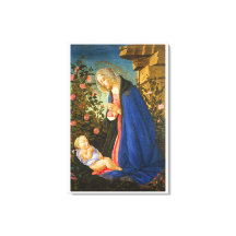 VIRGIN ADORING SLEEPING CHRIST CHILD