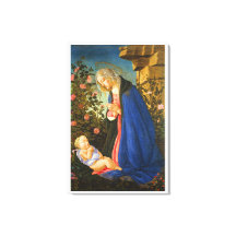 VIRGIN ADORING SLEEPING CHRIST CHILD