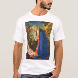 VIRGIN ADORING SLEEPING CHRIST CHILD T SHIRT