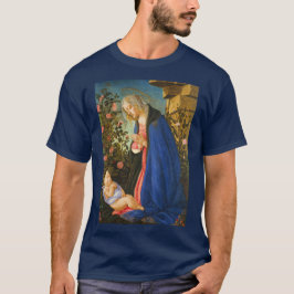 VIRGIN ADORING SLEEPING CHRIST CHILD T SHIRT
