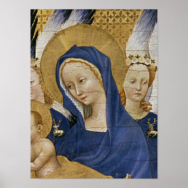 Virgin and Child, 1395-99 Poster (Framsidan)