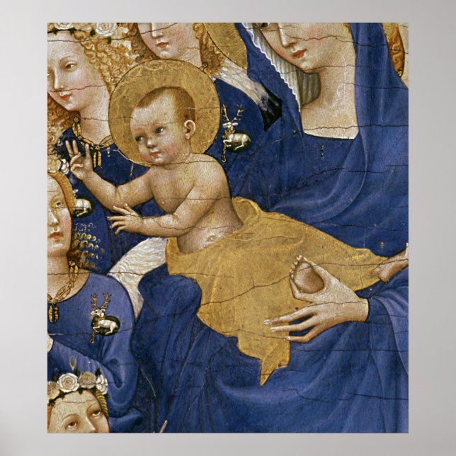 Virgin and Child, 1395-99 Poster (Framsidan)