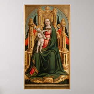 "Virgin and Child" art poster 1