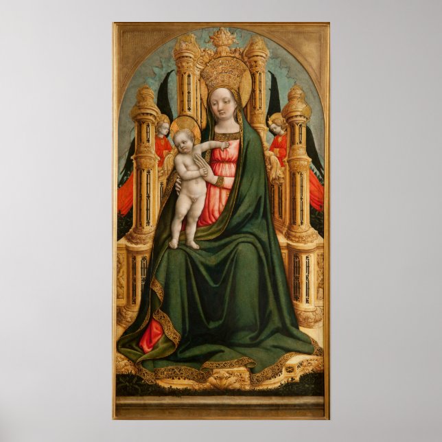 "Virgin and Child" art poster 1 (Framsidan)