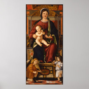 "Virgin and Child" art poster 2