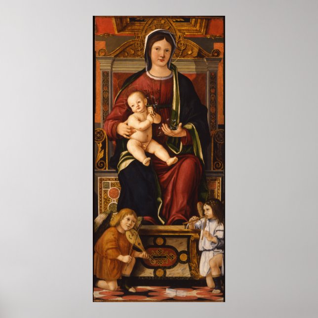 "Virgin and Child" art poster 2 (Framsidan)