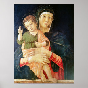 Virgin and Child Bluting, 1460-70 Poster