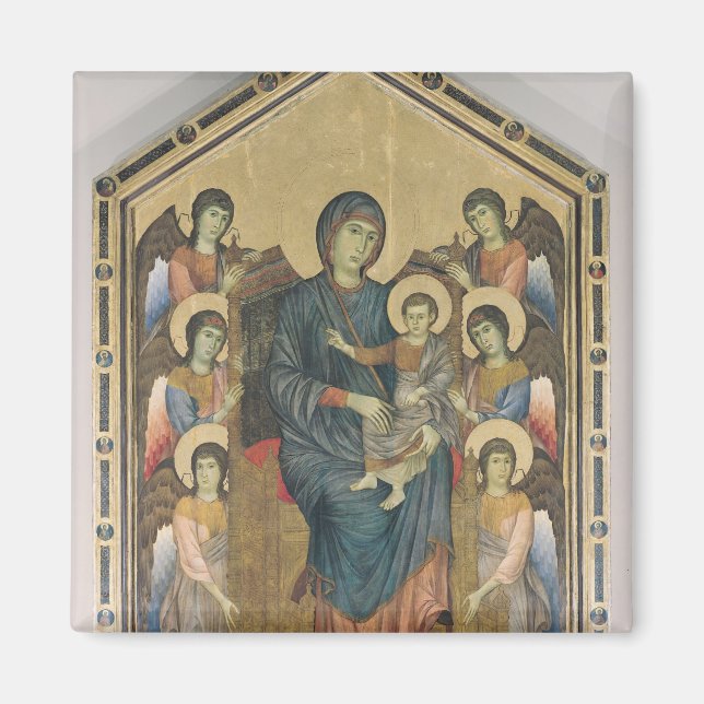 Virgin and Child in Majesty Magnet (Framsidan)