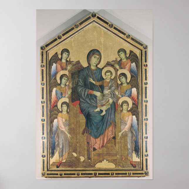 Virgin and Child in Majesty Poster (Framsidan)