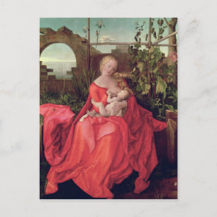Virgin and Child 'Madonna with the Iris', 1508 Vykort