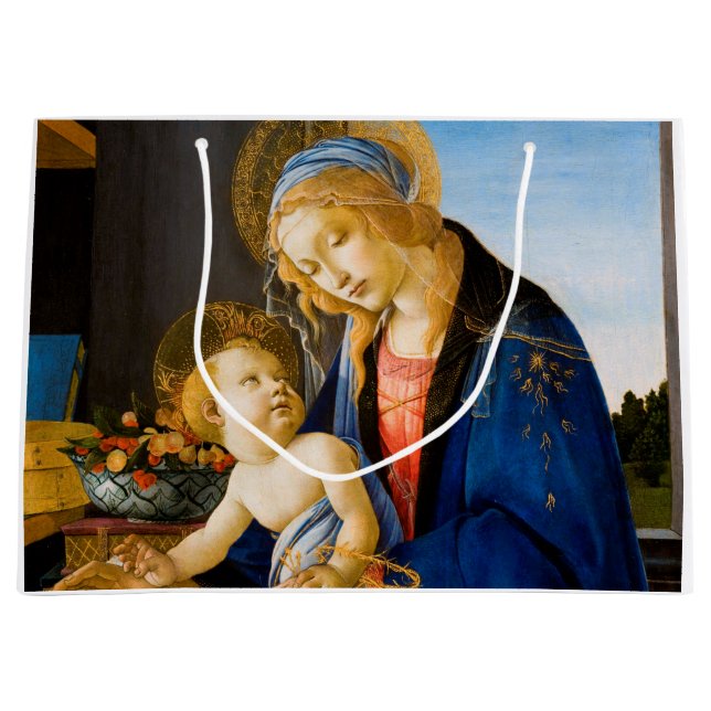Virgin and Child, Sandro Botticelli (Framsidan)