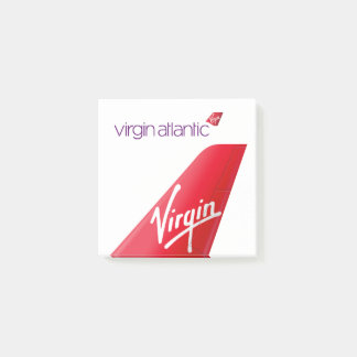 virgin atlantic post-it block