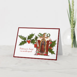 Virgin de Guadalupe julkatolsk präst Kort