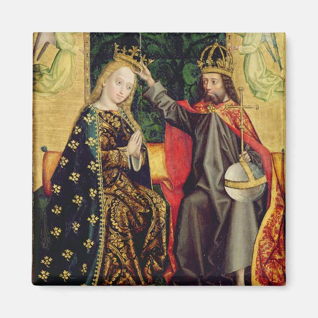 Virgin Enthroned, from the Dome Altar, 1499 Magnet (Framsidan)