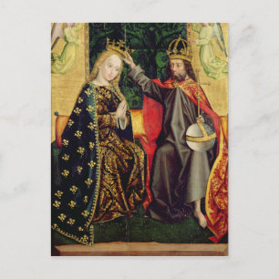 Virgin Enthroned, from the Dome Altar, 1499 Vykort