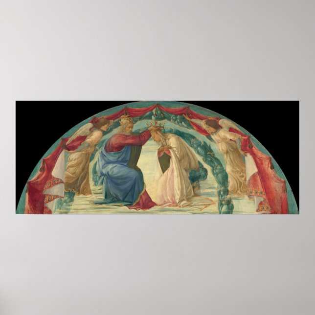 Virgin - Filippino Lippi Fine Art Poster (Framsidan)