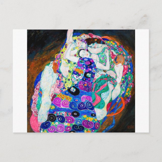 Virgin (flickor), Gustav Klimt Vykort (Framsida)