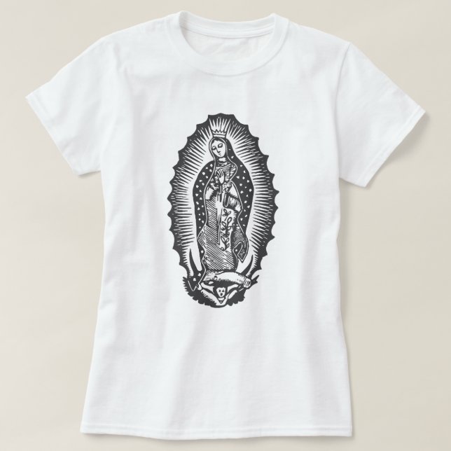Virgin från Guadalupe T Shirt (Design framsida)