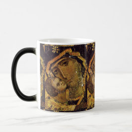 Virgin från Kiev Ukraina Madonna MorphingMug Close Magisk Mugg