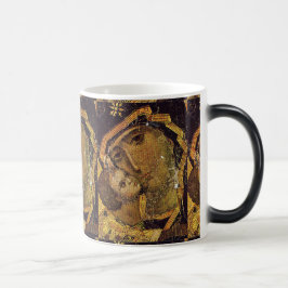 Virgin från Kiev Ukraina Madonna MorphingMug Close Magisk Mugg