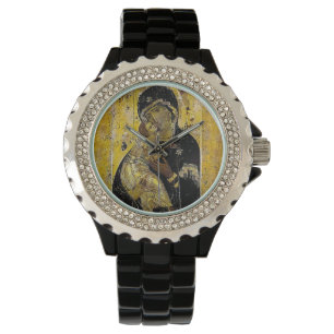 Virgin från Kyiv ukrainsk Icon Madonna Watch Armbandsur