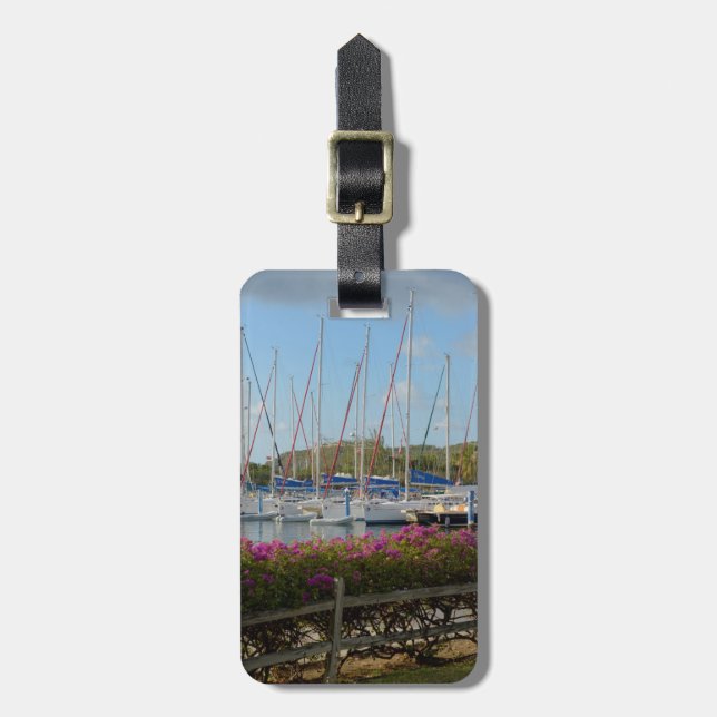 Virgin Gorda Yacht Harbor Bagagebricka (Vertikal Framsida)