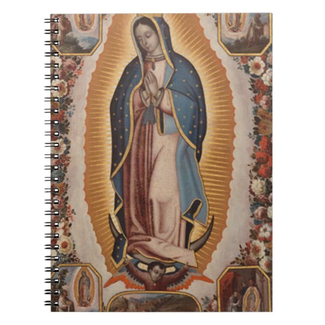 Virgin Guadalupe Anteckningsbok (Framsidan)