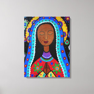 Virgin Guadalupe Canvastryck