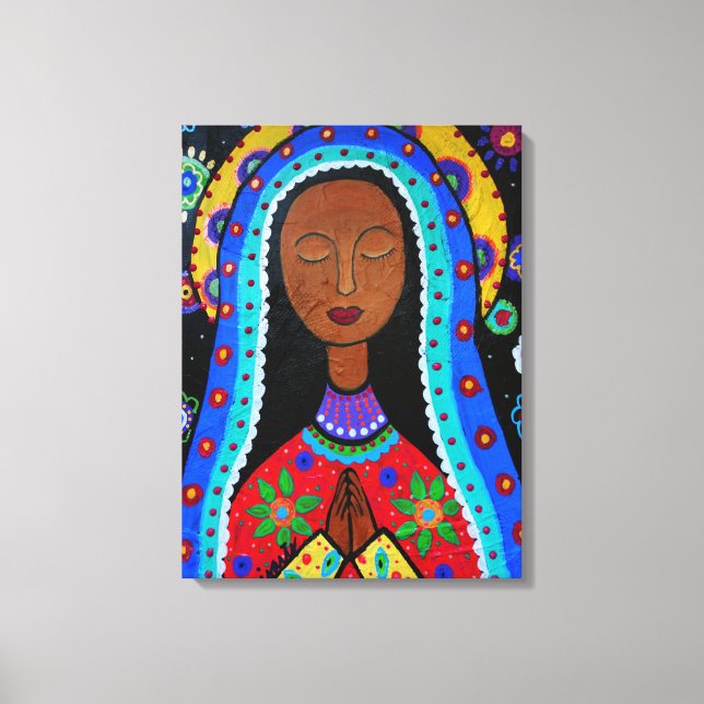 Virgin Guadalupe Canvastryck (Framsida)