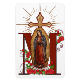 Virgin Guadalupe katolsk Religiösa Marian Kor Magnet