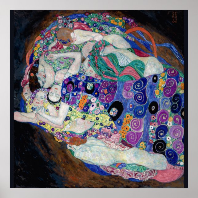 Virgin, Gustav Klimt Poster (Framsidan)