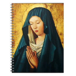 Virgin i bönen Riga Anteckningsbok
