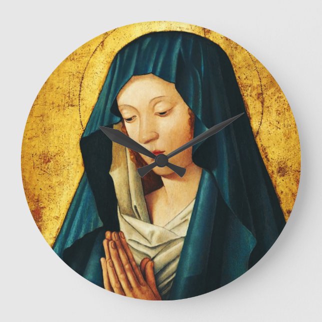 Virgin i bönen Riga Stor Klocka (Framsida)