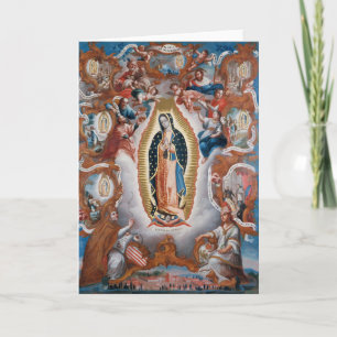 "Virgin i Guadalupe" hälsningskort Kort