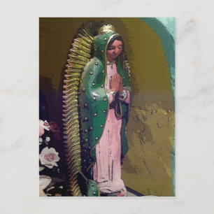 Virgin i Guadalupe-vykort Vykort