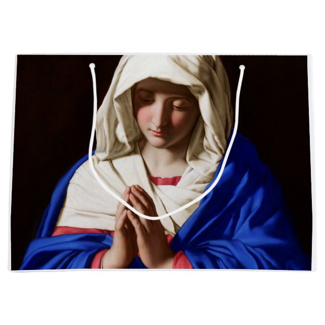 Virgin i Prayer, Sassoferrato (Framsidan)