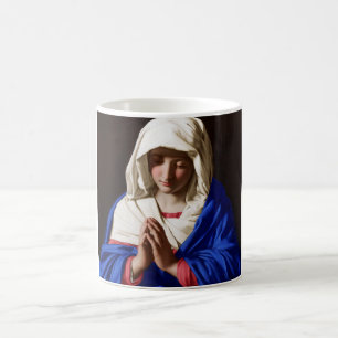 Virgin i Prayer, Sassoferrato Kaffemugg