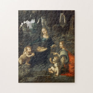 Virgin i Sten, Leonardo da Vinci Pussel