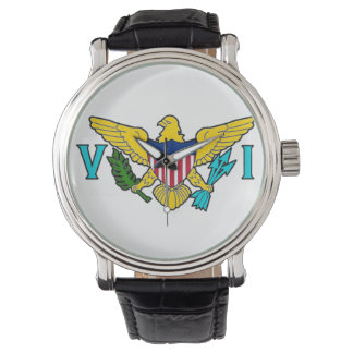 Virgin Island Flagga Watch Armbandsur