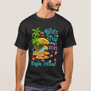 Virgin Island Summer Vacation Girls Resa 2025 T Shirt