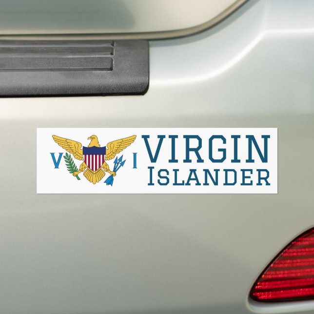Virgin Islander Bildekal (På Bil)