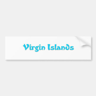 Virgin Islands Bildekal