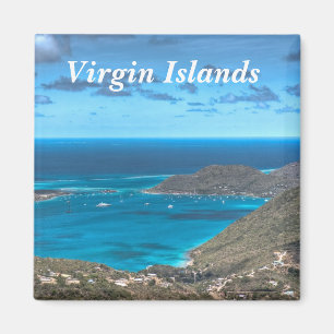 Virgin Islands fjärdmagnet Magnet