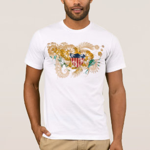 Virgin Islands flagga Tee