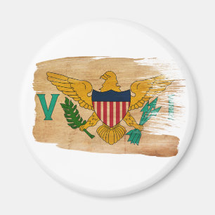 Virgin Islands flaggamagneter Magnet