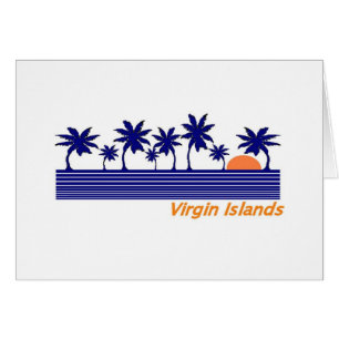 Virgin Islands Hälsningskort