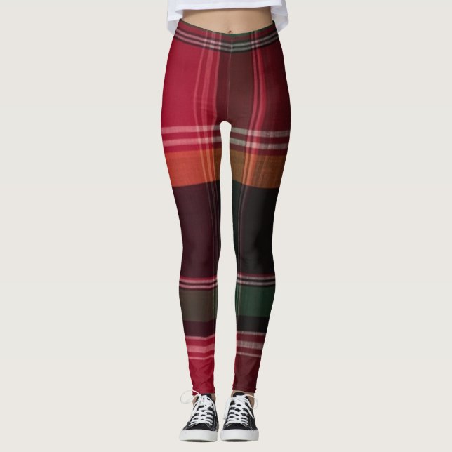 Virgin Islands Madras Play Leggings (Framsida)