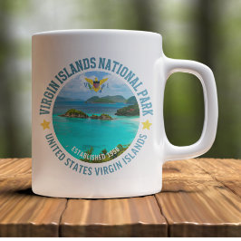 Virgin Islands National Park caribbean beach Kaffemugg
